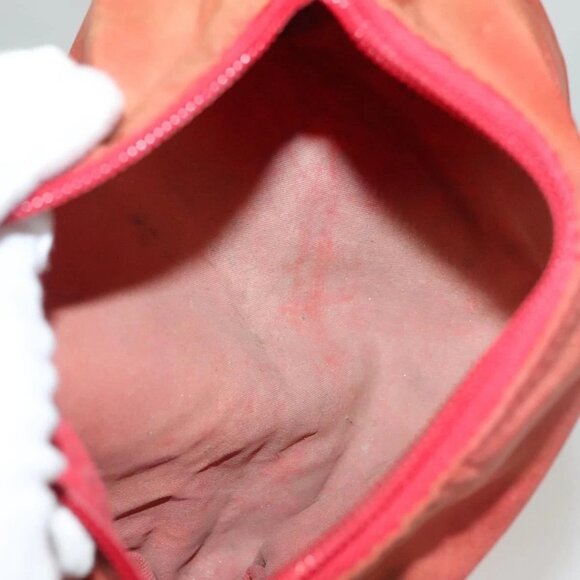 PRADA Pouch Nylon 2 Set Pink Red Auth bs28039 - Picture 8 of 15